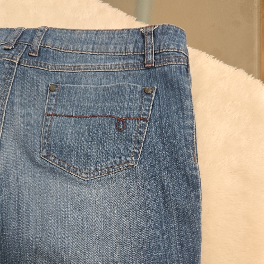 Prana Light Blue Straight Leg Jeans